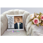 Load image into Gallery viewer, Custom Photo Memorial Throw Pillow

