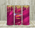 Load image into Gallery viewer, Pink Guchi Glitter Tumbler 
