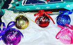 Load image into Gallery viewer, Family Glitter Christmas Ornaments
