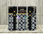 Load image into Gallery viewer, Black Signature Coach Tumbler
