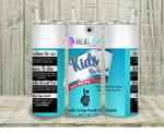 Load image into Gallery viewer, Teal Kids be Gone Tumbler
