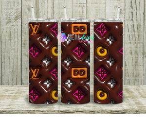 Brown Dunkie Coffee LoVe Tumbler