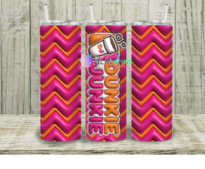 Dunkie Junkie Coffee Lover Tumbler