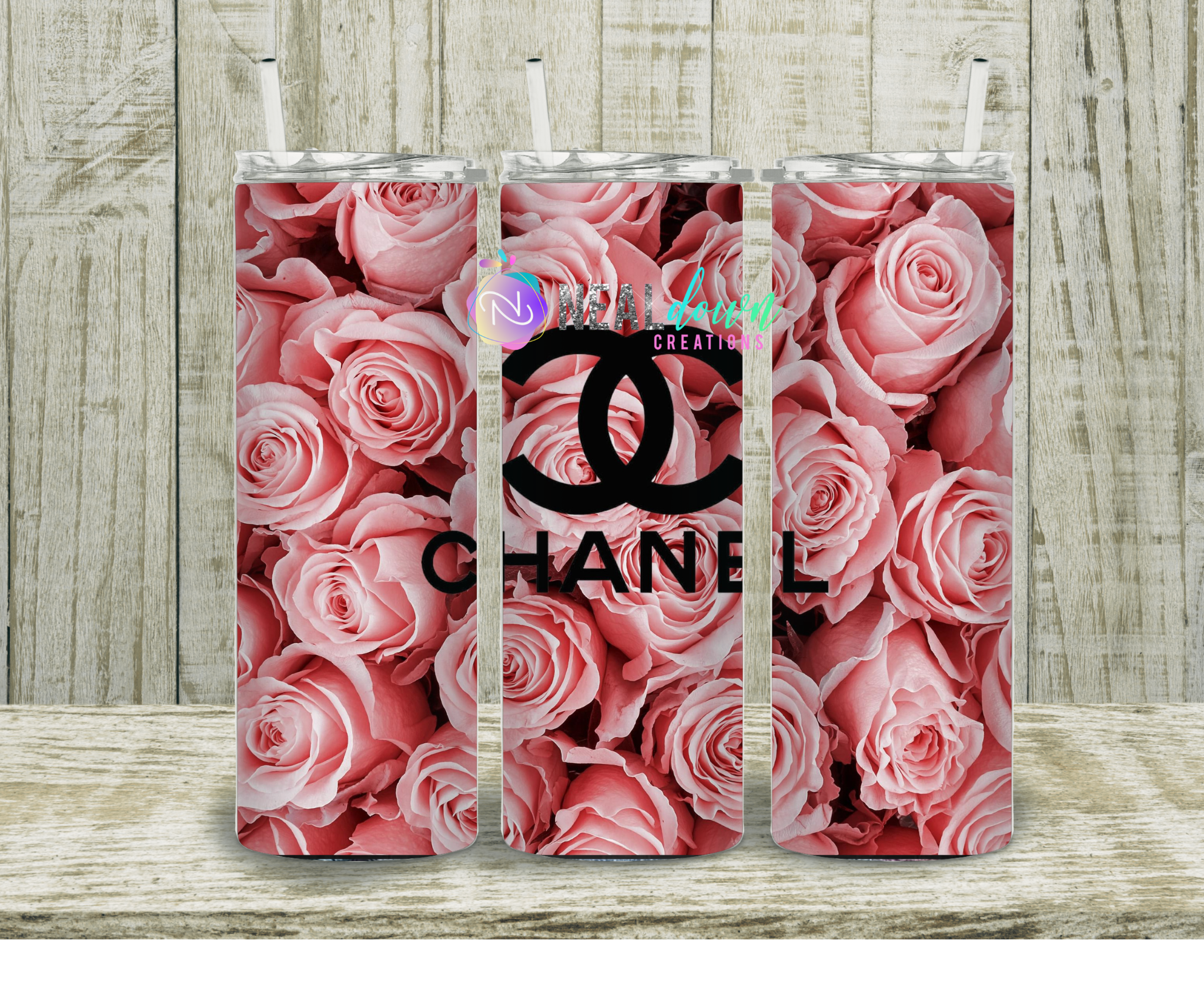 Pink Roses for Chael Tumbler