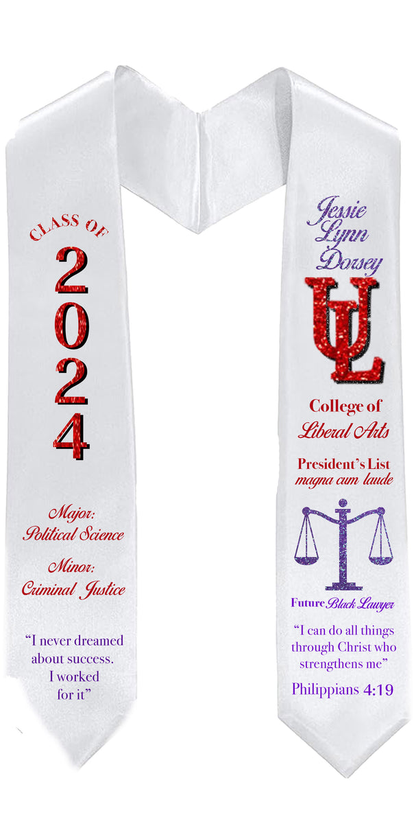 CUSTOM GRADUATION STOLES – Neal Down Creations