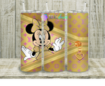 Load image into Gallery viewer, Light Gold and Lavander Love Tumbler
