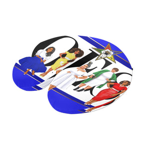 OES (GOLD STRIPE) NECK PILLOW